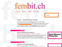 Tablet Screenshot of fembit.ch