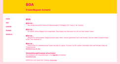 Desktop Screenshot of boa.fembit.ch
