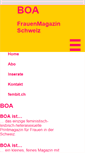 Mobile Screenshot of boa.fembit.ch